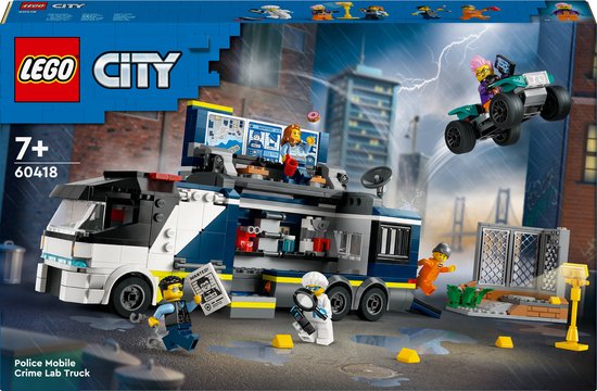 LEGO City Politielaboratorium in truck - 60418