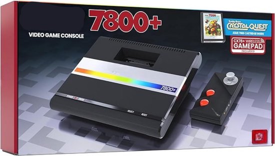 SCH® Retro game console - Retro console - Retro game - Retro handheld - Zwart - 36cm x 16cm x 46cm