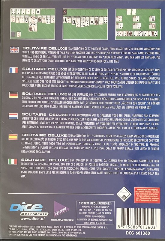 Solitaire Deluxe
