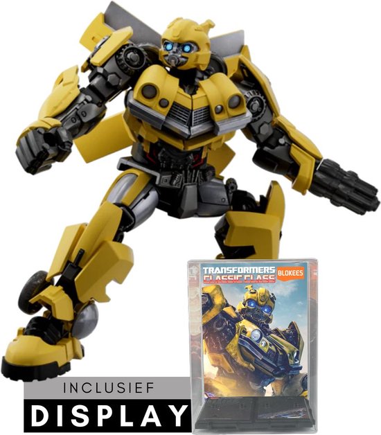 Blokees - Transformers One Bumblebee incl display box | Auto Bots Wars Action Figure Edition | Robot technic modelbouw | model kit | Speelgoed legacy star bouwpakket | Bekend van manga & anime | Niet compatibel met lego of revell