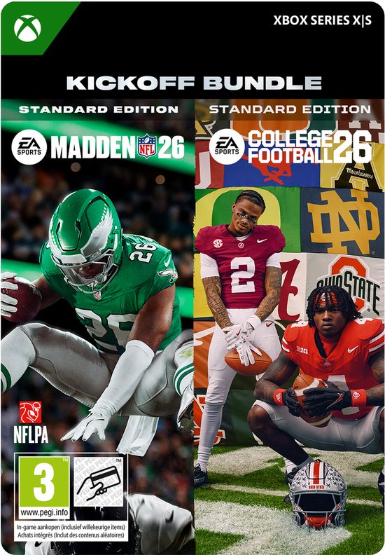 Madden NFL 26 & College Football 26 - Kickoff Bundle - Xbox Series X|S Download