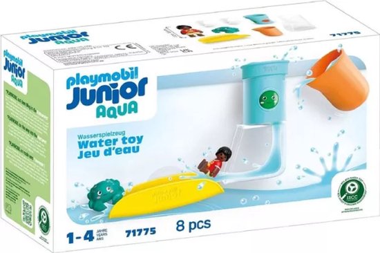 JUNIOR AQUA: Giet- en speelwatertank met glijbaan