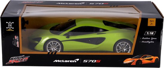 Kool Speed Rc Mclaren 5705 1:16 + Licht Neon Groen