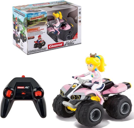 Carrera RC voertuig Auto - RC Mario Kart - Peach - Quad 2,4GHz RC Model Kant en Klaar - Carrera