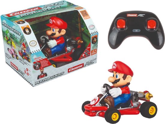 Carrera RC voertuig Auto - RC Mario Kart - Pipe Kart - Mario - Schaal 1:18 - 2,4GHz RC Model Kant en Klaar - Carrera