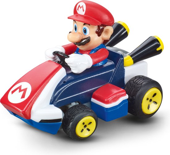Carrera RC voertuig Auto - RC Mario Kart - Mini RC - Mario - Auto 2,4GHz RC Model Kant en Klaar - Carrera