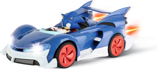 Carrera RC voertuig - RC Auto Team Sonic Racing - Sonic - Performance Version - 2,4GHz RC Model Kant en Klaar - Carrera