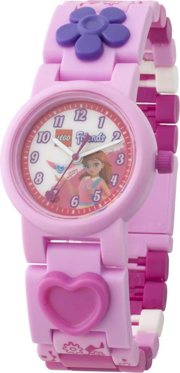 Horloge LEGO Friends - Olivia - Speelgoedsieraad LEGO License