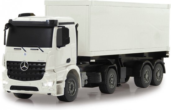 Jamara Rc Mercedes-benz Arocs Containertruck 2,4 Ghz Wit 1:20