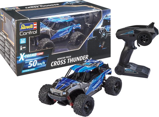Revell RC voertuig - 24831 RC X-TREME Monster Truck - Cross Thunder RC Model Kant en Klaar - 1:18 - Elektrisch