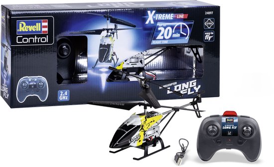 Revell RC voertuig Helikopters - 24897 RC Helikopter - Extreme Helicopter -Long Fly- - 2,4 GHz RC Model Kant en Klaar - Revell