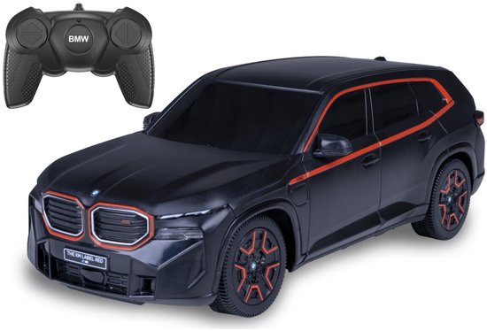 Jamara RC voertuig Auto - 402222 RC Sportauto - BMW XM - Zwart - 2,4 GHz RC Model Kant en Klaar - 1:24 - Incl afstandsbediening