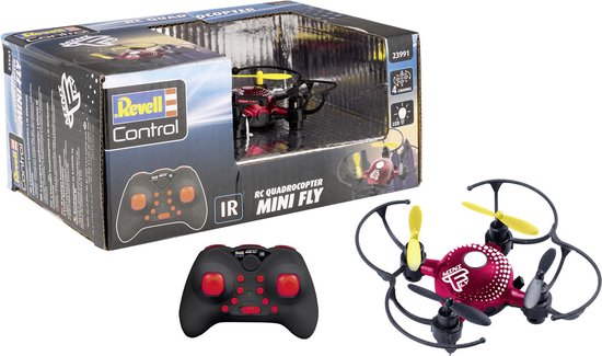 Revell RC voertuig - 23991 RC Quadrocopter -Mini Fly- - Afstandbestuurbare Mini Drone - 8cm RC Model Kant en Klaar - Revell