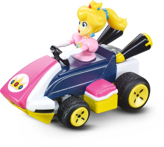 Carrera RC voertuig Auto - RC Mario Kart - Mini RC - Peach - Auto 2,4GHz RC Model Kant en Klaar - Carrera