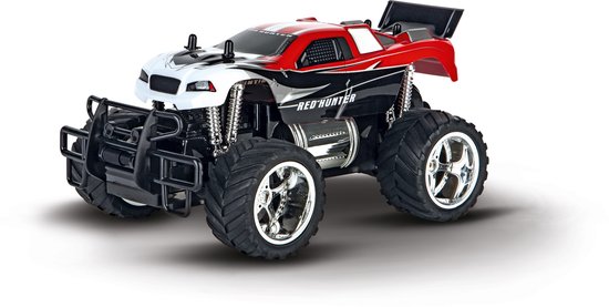 Carrera RC voertuig - RC Auto - Red Hunter X - Rood/Wit - 2,4GHz RC Model Kant en Klaar - 1:18
