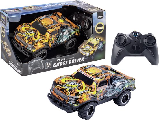 Revell RC voertuig - 24682 RC Auto Ghost Driver - Oranje RC Model Kant en Klaar - 1:22