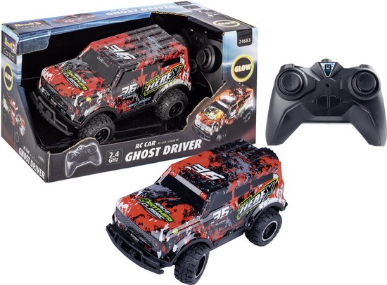 Revell RC voertuig - 24683 RC Auto Ghost Driver - Rood RC Model Kant en Klaar - 1:22