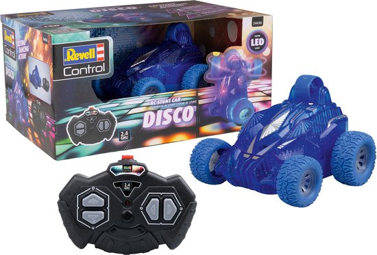 Revell RC voertuig - 24436 RC Mini Stunt Auto -Disco- - 2,4GHz RC Model Kant en Klaar - Revell