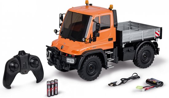 Carson RC voertuig Auto - 907720 RC Mercedes-Benz Unimog U300 - 2.4GHz RC Model Kant en Klaar - Carson - Incl afstandsbediening - Elektrisch