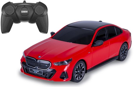 Jamara RC voertuig Auto - 402218 RC Auto BMW i5 - Rood - 2,4GHz RC Model Kant en Klaar - 1:24 - Incl afstandsbediening