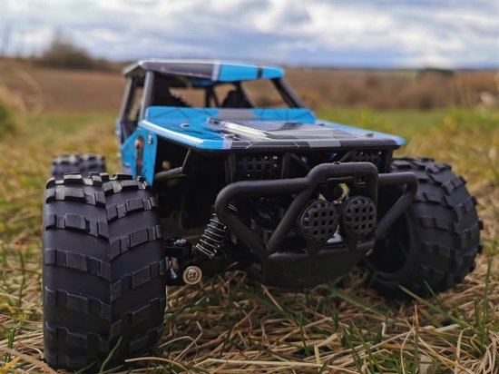 RC Rock Crawler Bandit 4WD afstandsbediening auto Monster car Blauw
