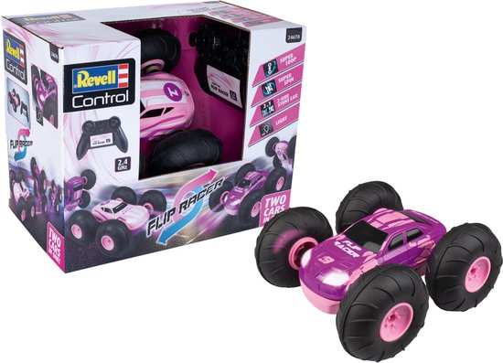 Revell RC voertuig - 24670 RC Stunt Car - Flip Rr - Pink RC Model Kant en Klaar - Revell