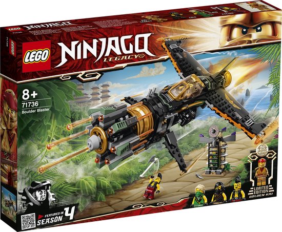 LEGO NINJAGO Legacy Rotsblok Blaster - 71736