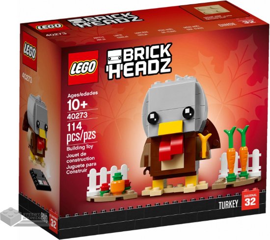 LEGO BrickHeadz™ 40273 Thanksgiving-kalkoen