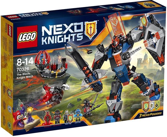 LEGO NEXO KNIGHTS Zwarte Ridder Mech - 70326