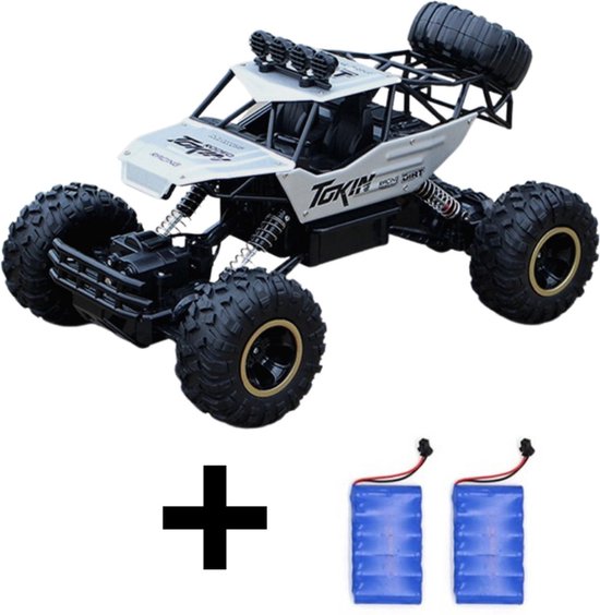 Bolture RC Auto Offroad - RC Auto Volwassenen Tijdelijk Gratis 2 Batterijen - Bestuurbare Auto 1:12 - 50M Besturing 2.4GHZ