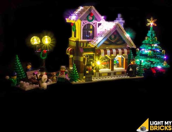 Light My Bricks - Verlichtingsset geschikt voor LEGO Winter Toy Shop 10249