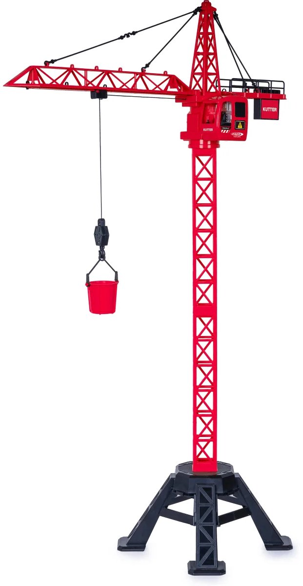 Jamara RC voertuig - 406321 RC Torenkraan XL 99 -Kutter- - 99cm hoog - Rood - Infrarood RC Model Kant en Klaar - Jamara -