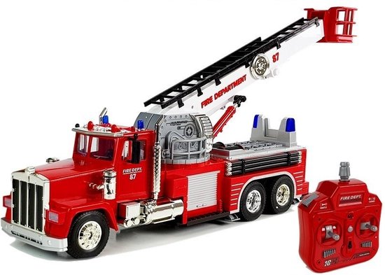 RC auto - brandweerauto - met sirene - 60x13x20,5 cm