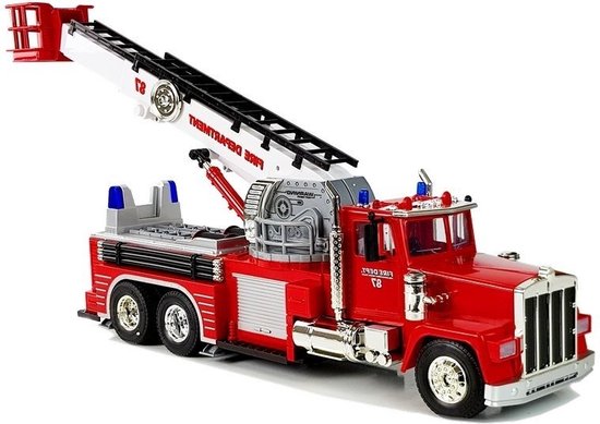 RC auto - brandweerauto - met sirene - 60x13x20,5 cm