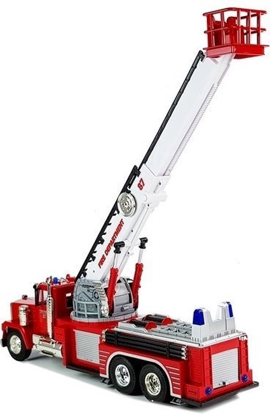 RC auto - brandweerauto - met sirene - 60x13x20,5 cm