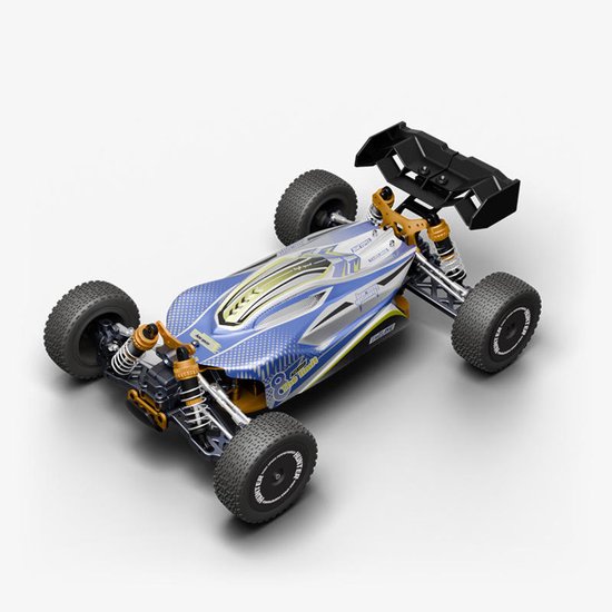 HUNTER Racing RC Auto 1:14 - 4x4 Offroad Monster Truck - 70 km/u - Brushless Motor - RTR Ready to Run - 2.4GHz - Metalen Chassis & Schokdempers - Hoge Snelheid Afstandsbediening Auto - Voor 14+
