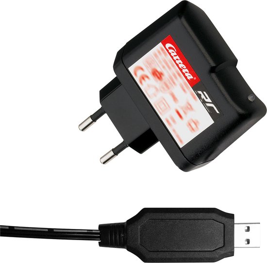Carrera RC voertuig - RC Snellader Adapter Set EU 5V 1A met USB Kabel RC onderdeel - Carrera -