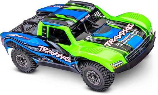 Traxxas Mini Slash BL-2s Groen incl battery & USB charger