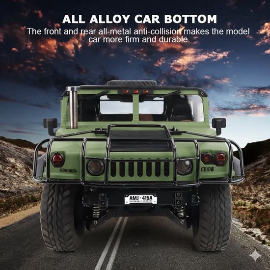 RC U.S. - Pickup Hummer PRO - Green Version