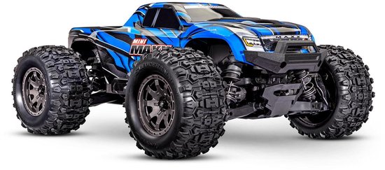 Traxxas TRX107154-1-BLUE mini Maxx bl-2s