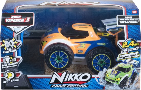 Nikko – Nano VaporizR 3 – Bestuurbare RC Auto – Oranje