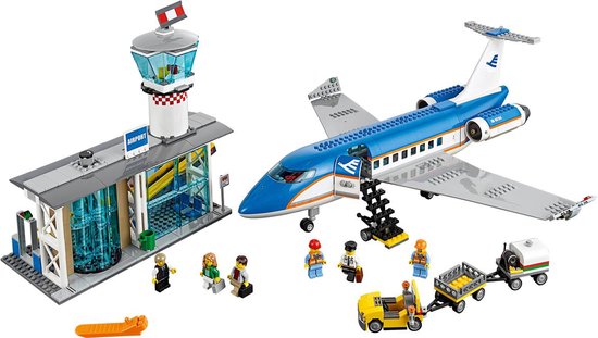 LEGO City Vliegveld Passagiersterminal - 60104