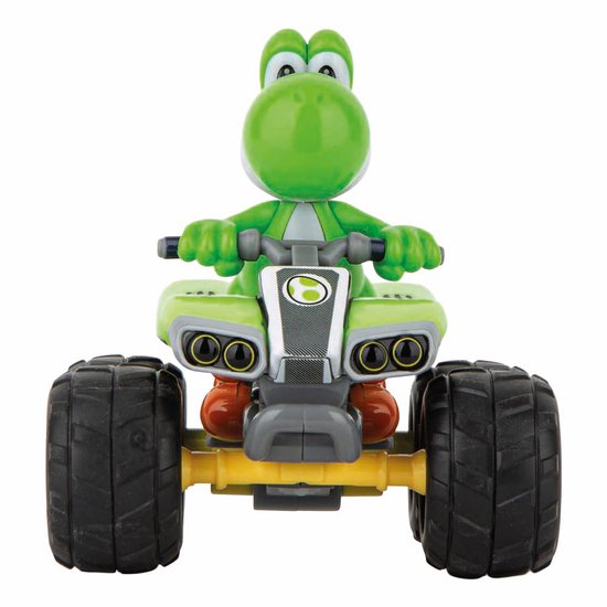 Carrera RC voertuig Auto - RC Mario Kart - Mini Quad - Yoshi - Schaal 1:40 - 2,4GHz RC Model Kant en Klaar - Carrera -