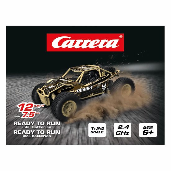 Carrera RC voertuig - RC Car - Desert Buggy - 2,4GHz RC Model Kant en Klaar - Carrera -