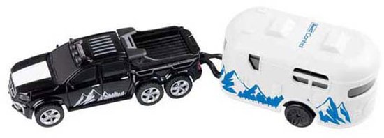 Revell RC voertuig - 23566 RC Pickup Auto met Camper Trailer (Caravan) RC Model Kant en Klaar - 1:64 -