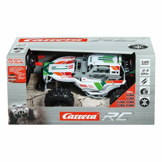 Carrera RC voertuig - RC Auto Team Rider - 2,4GHz RC Model Kant en Klaar - 1:20 -