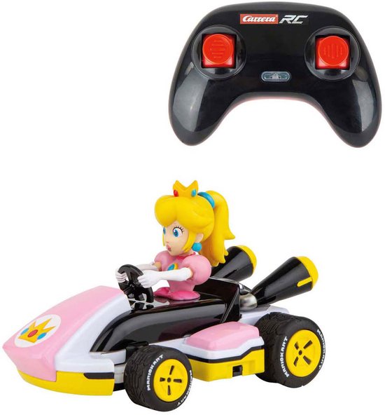 Carrera RC voertuig Auto - RC Mario Kart - R Kart - Peach - Schaal 1:32 - 2,4GHz RC Model Kant en Klaar - Carrera -