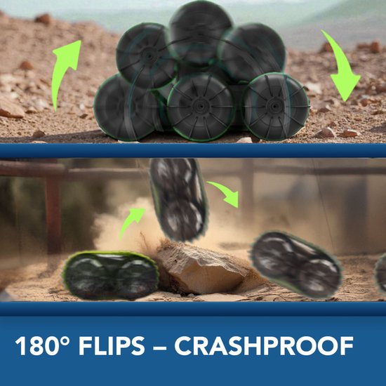 Little Monkeez Bestuurbare Auto voor Buiten - Met Rupsbanden - 2x Accu