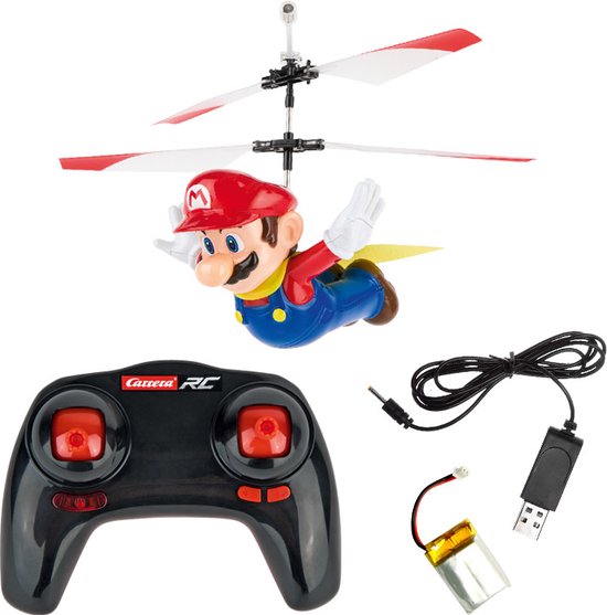 Carrera RC voertuig - RC Super Mario - Flying Cape Mario - Helikopter 2,4GHz RC Model Kant en Klaar - Carrera -