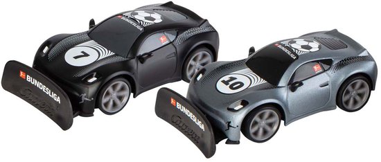 Carrera RC voertuig - RC Voetbalset Bundesliga - 2 RC Auto#039 met Speelveld en Bal - 2,4GHz RC Model Kant en Klaar - 1:43 -